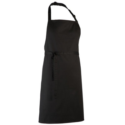 Premier Unisex Adult Colours Full Apron Black (Xl) from B&Q