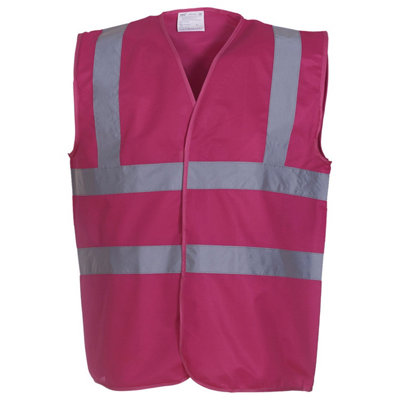 Yoko Unisex Adult Hi-Vis Waistcoat from B&Q