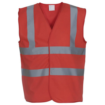 B&Q Yoko Unisex Adult Hi-Vis Waistcoat
