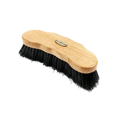 Ezi-Groom Premium Horse Dandy Brush Wood (L) from B&Q