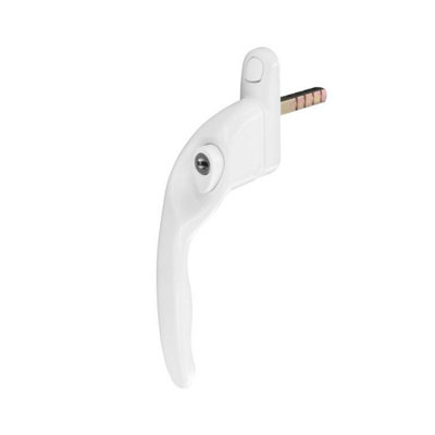 Securit Upvc Left Hand Espag Lock Window Handle White (One Size) from B&Q