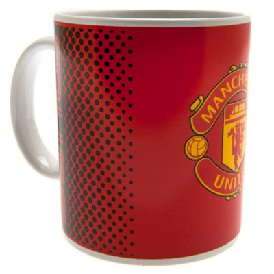  - Manchester United Fc Fade 325Ml Mug Red/black/yellow (One Size)