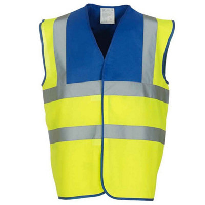 Yoko Mens Band & Brace Hi-Vis Vest from B&Q