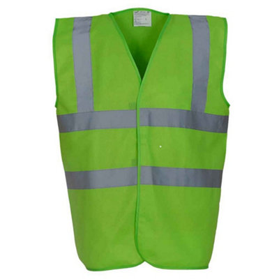 Yoko Mens Band & Brace Hi-Vis Vest from B&Q