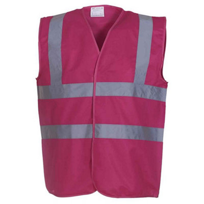 Yoko Mens Band & Brace Hi-Vis Vest from B&Q