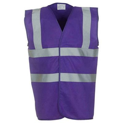  - Yoko Mens Band & Brace Hi-Vis Vest