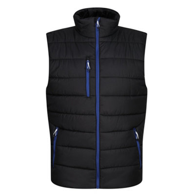  - Regatta Professional Mens Thermal Body Warmer Black/new Royal (Xxl)