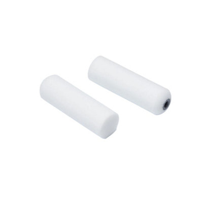 B&Q -  Ultimate Woodwork Gloss Sleeve (Pack Of 2) White (4In)