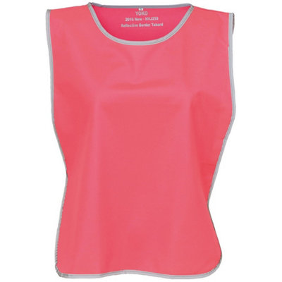 Yoko Unisex Adult Contrast Hi-Vis Tabard from B&Q
