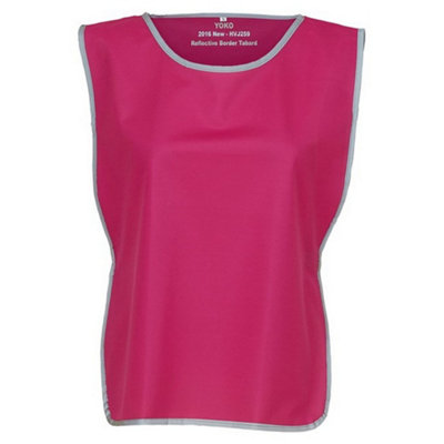 Yoko Unisex Adult Contrast Hi-Vis Tabard from B&Q
