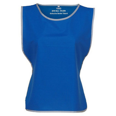Yoko Unisex Adult Contrast Hi-Vis Tabard from B&Q