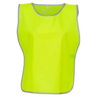 Yoko Unisex Adult Contrast Hi-Vis Tabard from B&Q