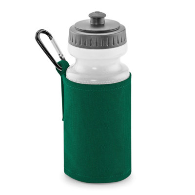B&Q Green Quadra Water Bottle And Holder Bottle (One ) 500Ml