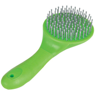  - Roma Horse Mane And Tail Brush Lime (One Size)