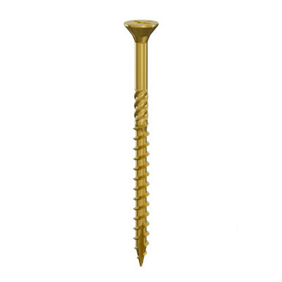 B&Q Securfix Pro Wood Screws (Pack Of 320) (One Size) Gold