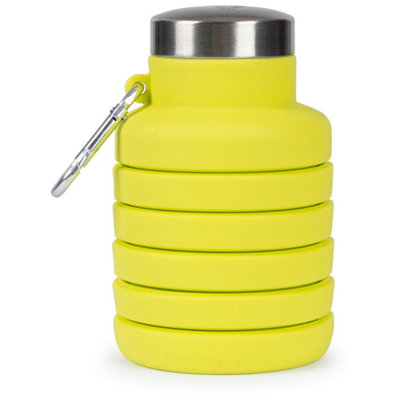 B&Q -  Vavo Foldable Silicone Water Bottle Pear (One Size)