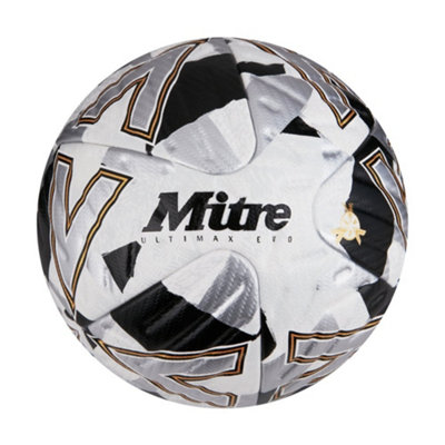 B&Q White Mitre Ultimax Evo 2024 Football (5) Size 5