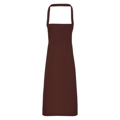  - Premier Unisex Adult Cotton Bibbed Apron