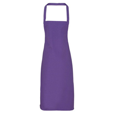  - Premier Unisex Adult Cotton Bibbed Apron