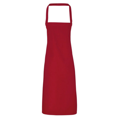 - Premier Unisex Adult Cotton Bibbed Apron