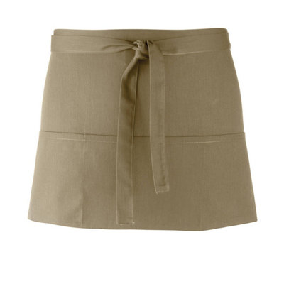 Premier Colours 3 Pocket Short Apron from B&Q