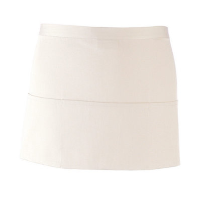 Premier Colours 3 Pocket Short Apron from B&Q