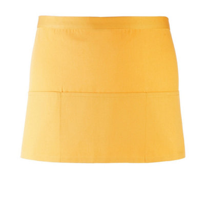 Premier Colours 3 Pocket Short Apron from B&Q