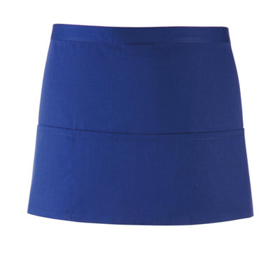Premier Colours 3 Pocket Short Apron from B&Q