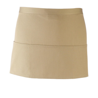  - Premier Colours 3 Pocket Short Apron