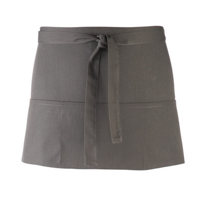 Premier Colours 3 Pocket Short Apron from B&Q