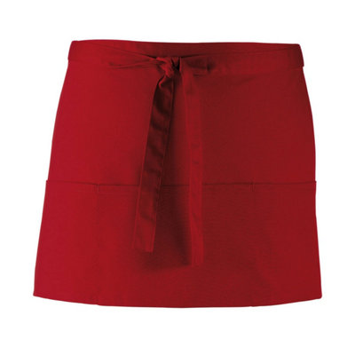 Premier Colours 3 Pocket Short Apron from B&Q