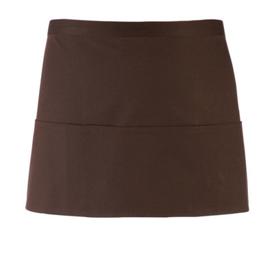 Premier Colours 3 Pocket Short Apron from B&Q