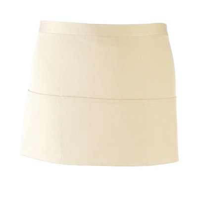 Premier Colours 3 Pocket Short Apron from B&Q