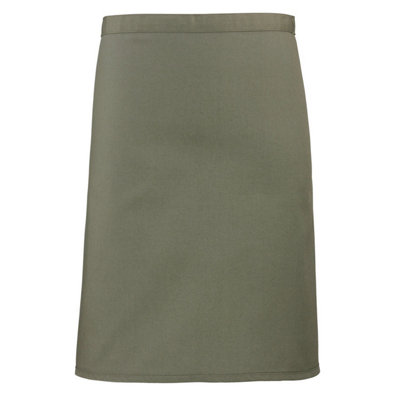 Rackhams Colours Mid Length Apron - Sage - One Size - Sage - Image 4