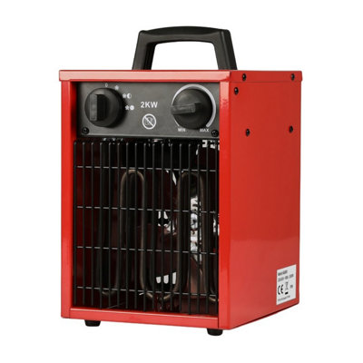 Ambador Greenhouse Heater Red/black (23Cm X 33.5Cm X 20Cm) from B&Q