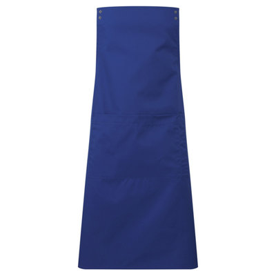  - Premier Swap & Pop Customizable Apron Body Royal Blue (One Size)