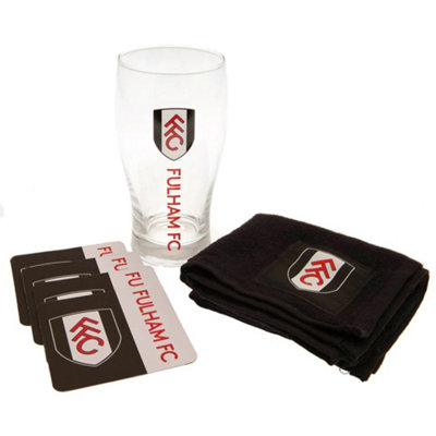 Fulham Fc Wordmark Bar Set Black/red/white (One Size) from B&Q