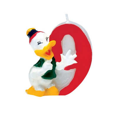 Disney Unisex Multicolor Donald Duck 9Th Birthday Candle - Image 5