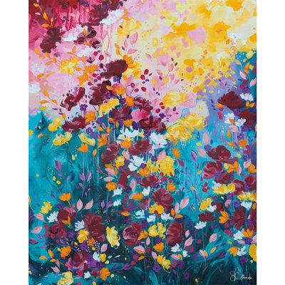 Susan Nethercote Overflowing Abundance Canvas Print Multicoloured (50Cm X 40Cm) from B&Q