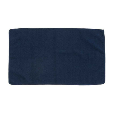 Towel City Microfibre Bath Towel Navy (One Size) from B&Q
