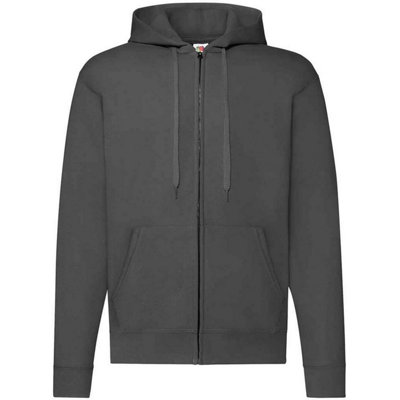 - Fruit Of The Loom Mens Clic Zipped Hoodie