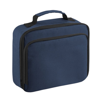  - Quadra Lunch Plain Cooler Bag French Navy (One Size)