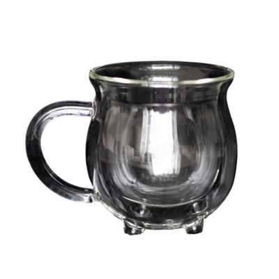 Something Different Clear Cauldron Mug Clear (One Size) from B&Q