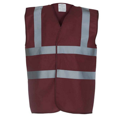 Yoko Mens Band & Brace Hi-Vis Waistcoat from B&Q