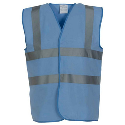  - Yoko Mens Band & Brace Hi-Vis Waistcoat