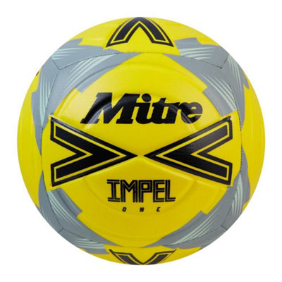  - Mitre Impel One 2024 Football Yellow/black/grey (4)