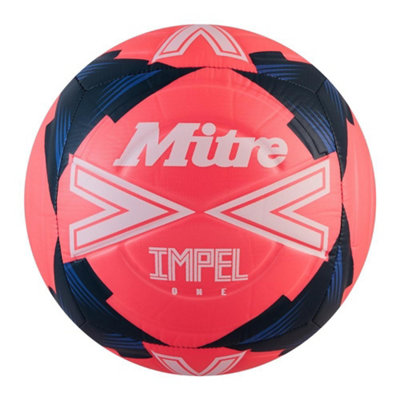  - Mitre Impel One 2024 Football Pink/white/blue (4)