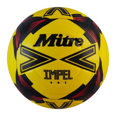  - Mitre Impel One 2024 Football Yellow/black/red (5)