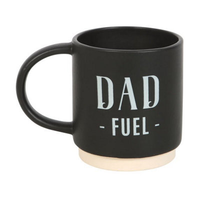Something Different Dad Fuel Mug Set Black/white (One Size) from B&Q