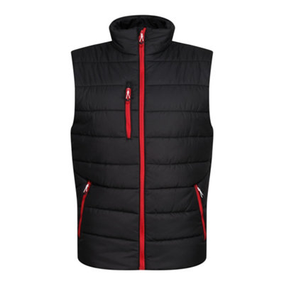  - Regatta Professional Mens Thermal Body Warmer Black/clic Red (Xxl)